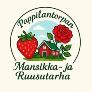 Pappilantorpan ruusutarha ja mansikkamaa
